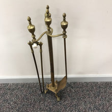 Load image into Gallery viewer, Vintage Brass Fireplace Equipment (35x8x8)
