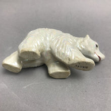 Load image into Gallery viewer, Vintage Porcelain Luster Polar Bear Planter Made in Japan (2x4)
