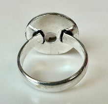 Load image into Gallery viewer, Silver Plated Rose Quartz Ring sz 7.5
