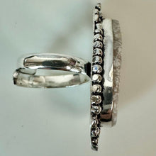 Load image into Gallery viewer, Silver Plated Dendritic Opal Ring (Adjustable)
