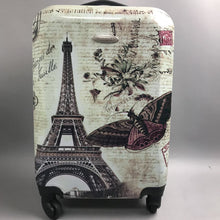 Load image into Gallery viewer, Transworld Eiffel Tower Carry-On Suitcase / Luggage (~22x14x9)
