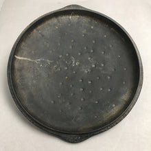 Load image into Gallery viewer, VTG Black Cast Iron Skillet Dutch Oven Lid NO. 8 Loop Handle (10")
