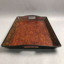 Load image into Gallery viewer, Vintage Better Homes &amp; Garden Rustic Wood Tray / Serving Tray Pine Cones (2x20x14)
