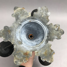Load image into Gallery viewer, Metal Candelabra Cherub 3 Candle Holder (9")
