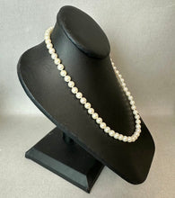 Load image into Gallery viewer, 14K Gold Clasp 17.5" Strand Pearl Necklace (26.1g)

