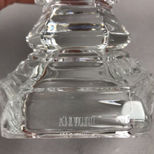 Load image into Gallery viewer, Vintage Tiffany &amp; Company Crystal Candlesticks 8" Set Of 2 Candle Holders

