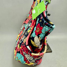 Load image into Gallery viewer, Vera Bradley Happy Snails Side by Side Quilted Shoulder Bag Purse NWT (12x17x6")
