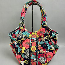 Load image into Gallery viewer, Vera Bradley Happy Snails Side by Side Quilted Shoulder Bag Purse NWT (12x17x6")
