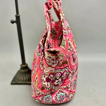 Load image into Gallery viewer, Vera Bradley Call Me Coral Paisley Quilted Shoulder Bag Purse (12x16x5")

