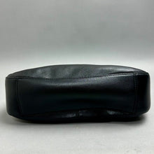Load image into Gallery viewer, Vintage Etienne Agner Black Leather Adjustable Strap Purse (8x10x3")
