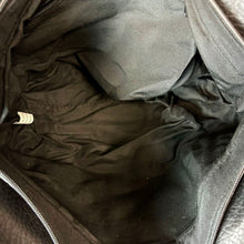 Load image into Gallery viewer, Strada Black Faux Leather Hobo Bag Shoulder Purse (11x17x5")
