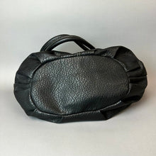 Load image into Gallery viewer, Strada Black Faux Leather Hobo Bag Shoulder Purse (11x17x5")
