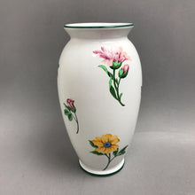 Load image into Gallery viewer, Tiffany &amp; Co. Sintra Vase, White w/ Flowers (9")
