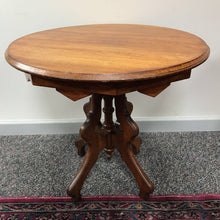 Load image into Gallery viewer, Antique Walnut Lamp Table (30x27x27)
