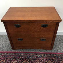 Load image into Gallery viewer, Wood File Cabinet 2 Drawer (29x34x15)
