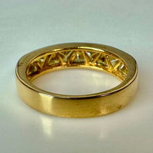 Load image into Gallery viewer, Gold Vermeil Sterling Citrine Ring sz 7.5
