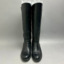 Load image into Gallery viewer, Franco Sarto Black Leather Riding Boots sz 6.5
