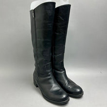 Load image into Gallery viewer, Franco Sarto Black Leather Riding Boots sz 6.5
