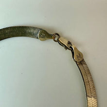 Load image into Gallery viewer, Sterling Herringbone Chain Bracelet (8")
