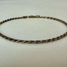 Load image into Gallery viewer, Sterling Rope Chain Bracelet (8")

