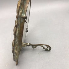 Load image into Gallery viewer, Vintage Italian Ornate Oval Picture Frame Standing Easel (9")

