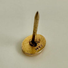 Load image into Gallery viewer, 14K Gold Diamond Tie Pin (0.8g)
