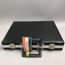 Load image into Gallery viewer, Vintage Berlitz French Language Learning Travel Briefcase (13x15x3)
