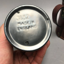 Load image into Gallery viewer, Leather Wrapped Ceramic Tankard Mug (~4.5x4)
