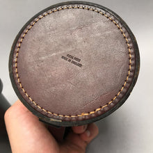Load image into Gallery viewer, Leather Wrapped Ceramic Tankard Mug (~4.5x4)

