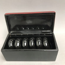 Load image into Gallery viewer, Black Set of 6 Napkin Holders in Box (3x6x3)

