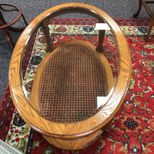 Load image into Gallery viewer, Oak / Glass Top Coffee Table (17x43x28)

