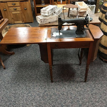 Load image into Gallery viewer, Sewing Cabinet w/ Sewing Machine, AS IS (31x34x17)
