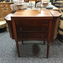 Load image into Gallery viewer, Sewing Cabinet w/ Sewing Machine, AS IS (31x34x17)
