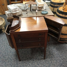 Load image into Gallery viewer, Sewing Cabinet w/ Sewing Machine, AS IS (31x34x17)
