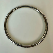 Load image into Gallery viewer, Milor Stainless Steel Etched Rounded Bangle Bracelet (8.5" Circumference)
