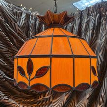 Load image into Gallery viewer, Stained Glass Hanging Light Fixture (14x16)

