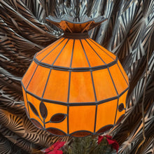 Load image into Gallery viewer, Stained Glass Hanging Light Fixture (14x16)
