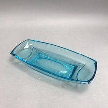 Load image into Gallery viewer, MCM Hazel Atlas Blue Colony Capri Glass Celery Dish Relish (9.5x4.5x1.5)
