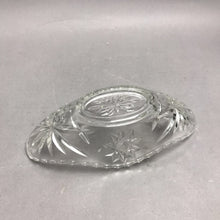 Load image into Gallery viewer, Vintage Anchor Hocking Star Of David Crystal Relish Candy Dish (9x4x2)
