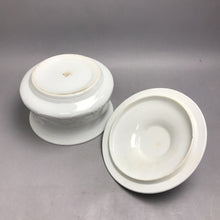 Load image into Gallery viewer, Vintage Burford Bros. Porcelain Chamber Pot with Lid (11x8)
