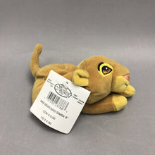 Load image into Gallery viewer, "Vintage Disney Store Lion King Simba's Pride Kiara Mini Bean Bag Plush Toy NWT (8")
