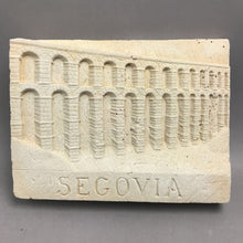 Load image into Gallery viewer, Aqueduct of Segovia, Spain Souvenir Wall Plaque (7.25x9.5)
