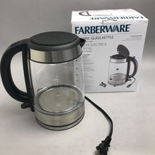Load image into Gallery viewer, Farberware Electric Glass Kettle (10x8.5x7)
