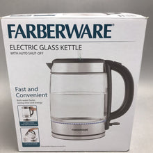 Load image into Gallery viewer, Farberware Electric Glass Kettle (10x8.5x7)
