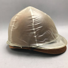 Load image into Gallery viewer, Miller's Boltaron Safety Crown Equestrian Velvet Riding Helmet, Dark Brown (~8x6.5)
