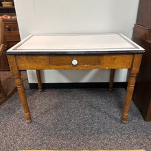 Load image into Gallery viewer, Enamel Top Table w/Drawer (29x40x25)
