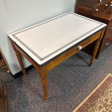 Load image into Gallery viewer, Enamel Top Table w/Drawer (29x40x25)
