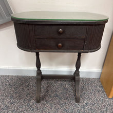 Load image into Gallery viewer, Antique Sewing Cabinet w/ Glass Top (28x25x12)
