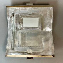 Load image into Gallery viewer, Betseyville Sinful Dessert Print Satin Clutch Bag Purse (5x8.5")
