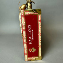 Load image into Gallery viewer, Larra Vintage Hamiltons Cigar Box Bamboo Handle Purse (5.5x10.5x2")
